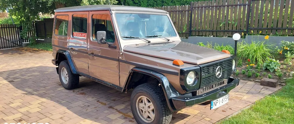 samochody osobowe Mercedes-Benz Klasa G cena 69000 przebieg: 233500, rok produkcji 1986 z Ryn